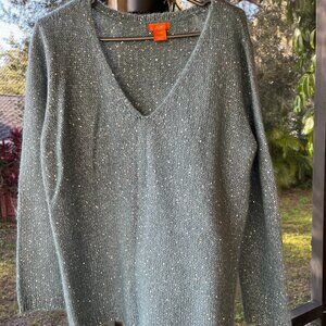 Joe Fresh V-neck sweater in a light blue women's sz XL